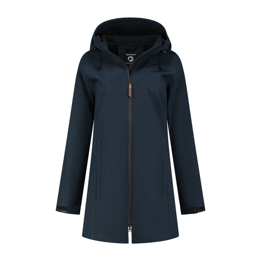 Tuula Women - Softshell jacket - Waterproof - Navy F