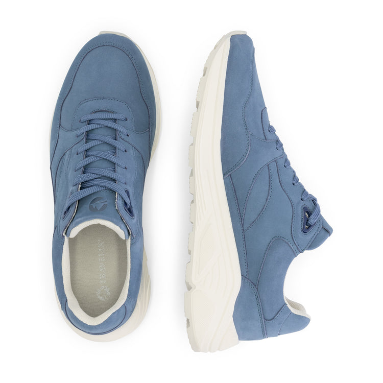 Raunds - Nubuck sneakers - Men - Blue UPD
