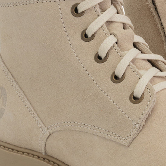 Blegna Women - Lace-up boots - Suede - Sand DFW