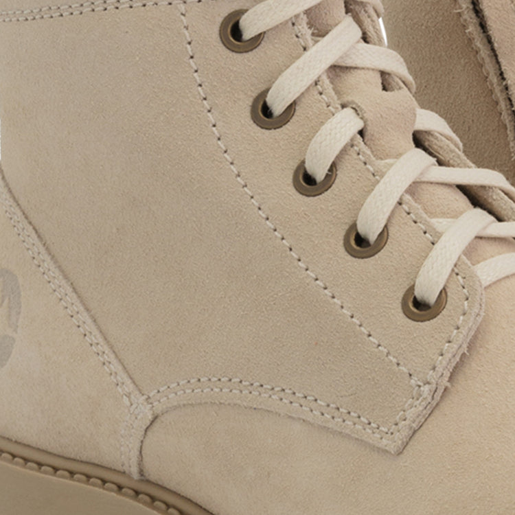 Blegna Women - Lace-up boots - Suede - Sand DFW