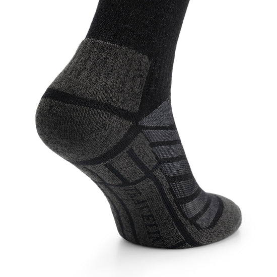 Bran Unisex 2-pack hiking socks – Seamless & breathable – Black ACC2