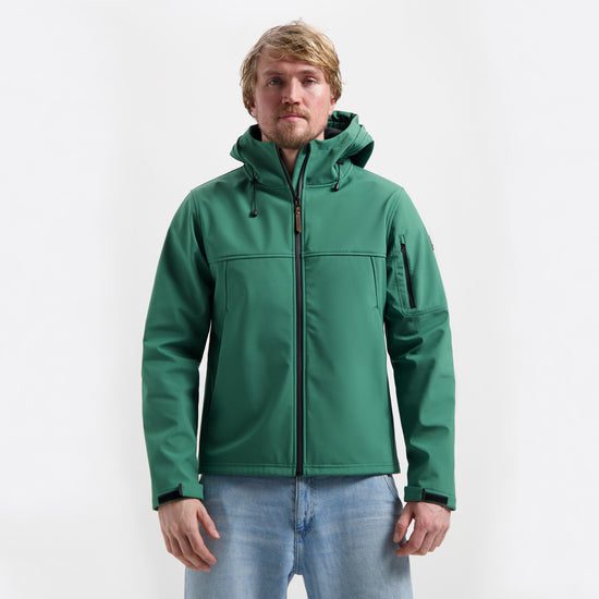 Stian - Waterproof softshell jacket - Men - Dark green MV