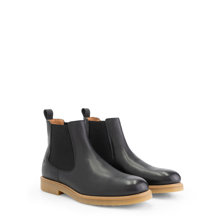 Egleton - Leather chelsea boots - Men - Black FRD