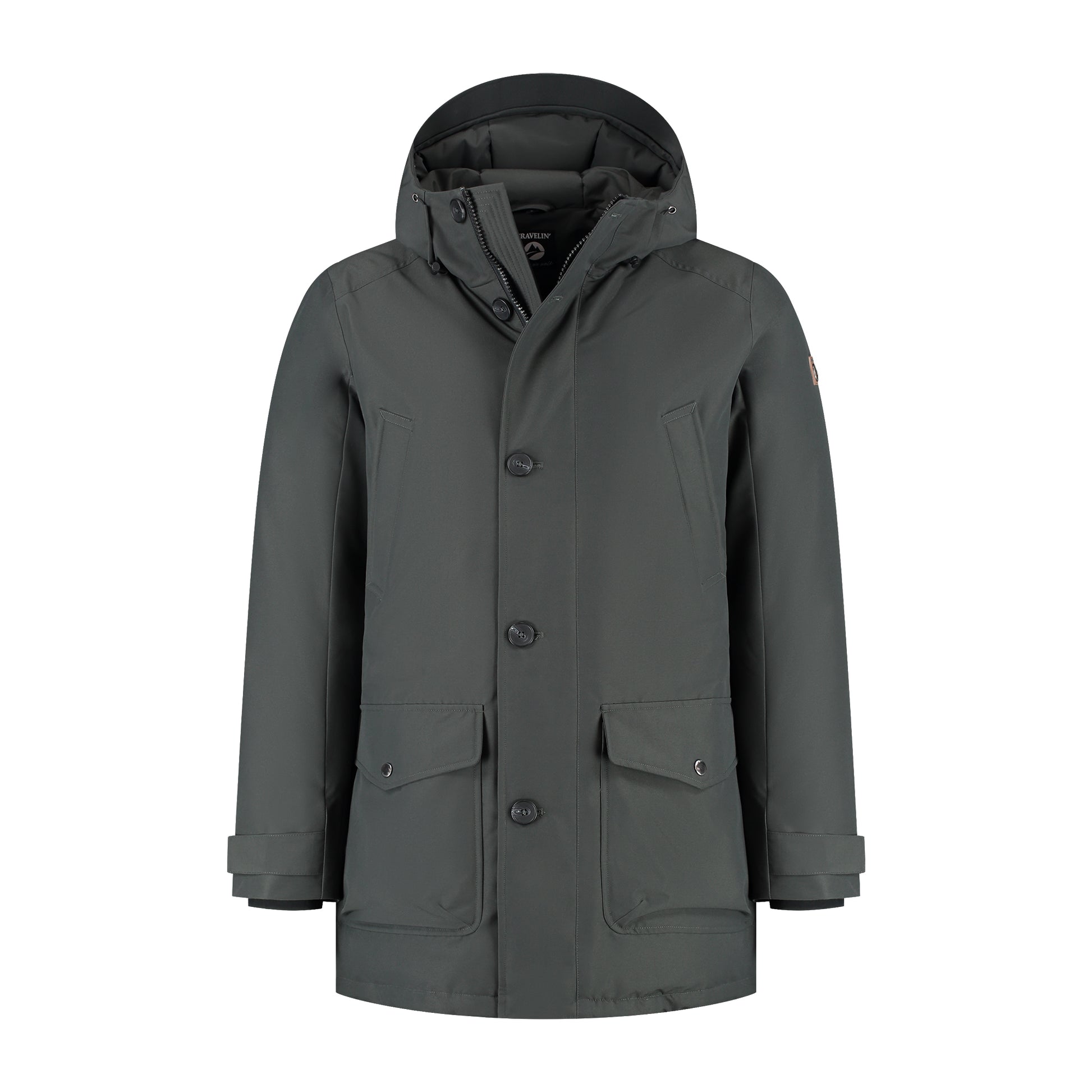 Olav Men - Parka - Waterpoof - Dark grey F