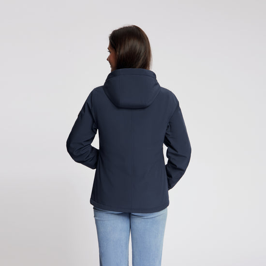 Nykke Women - Softshell Jacket - Waterproof - Navy MV3