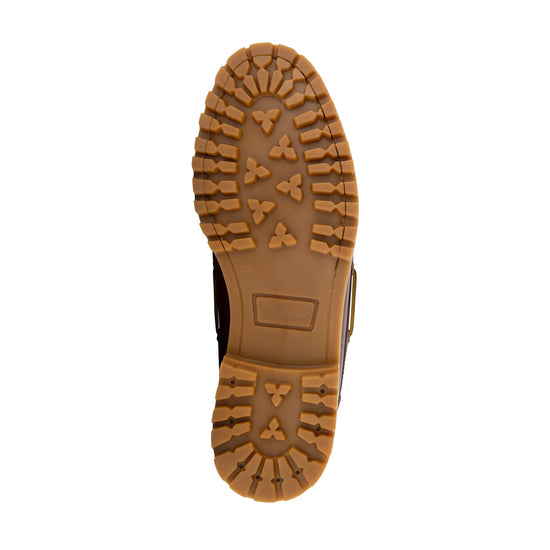 Plymouth Men - Boat shoes - Leather - Brown UNS
