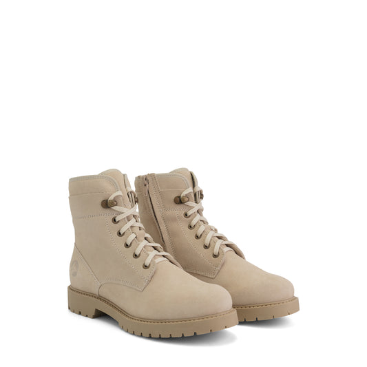 Blegna Women - Lace-up boots - Suede - Sand FRD