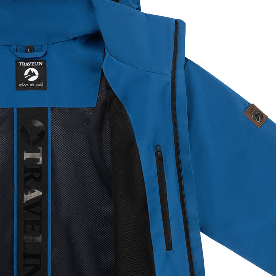 Davin Men - Softshell jacket - Waterproof - Blue DCI