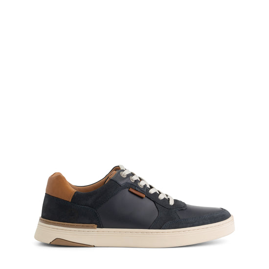 Burnham - Leather sneaker - Men - Navy R