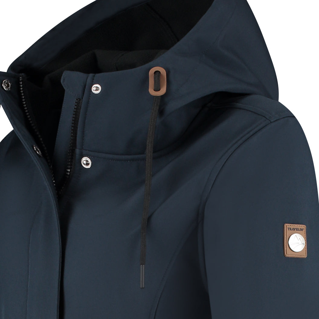 Erika - Waterproof softshell jacket - Women - Navy DCB