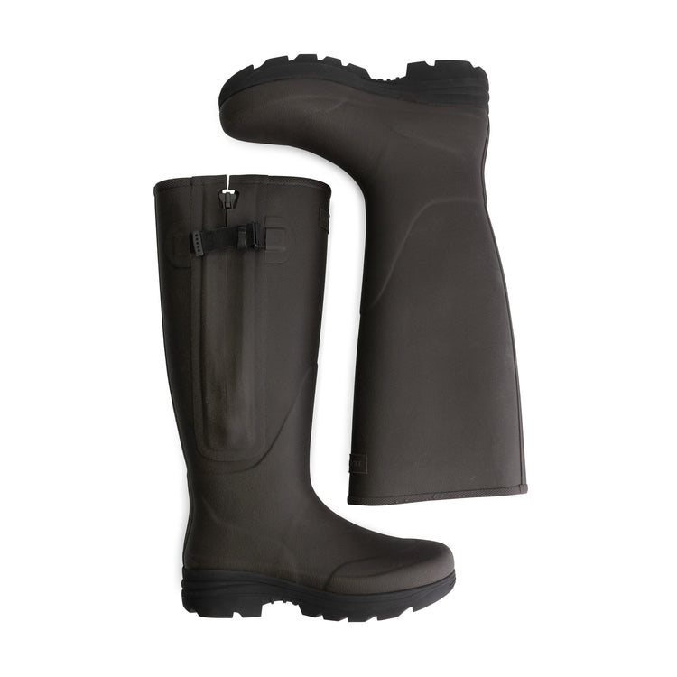 Glendale - High rubber boots - Women - Brown UPD