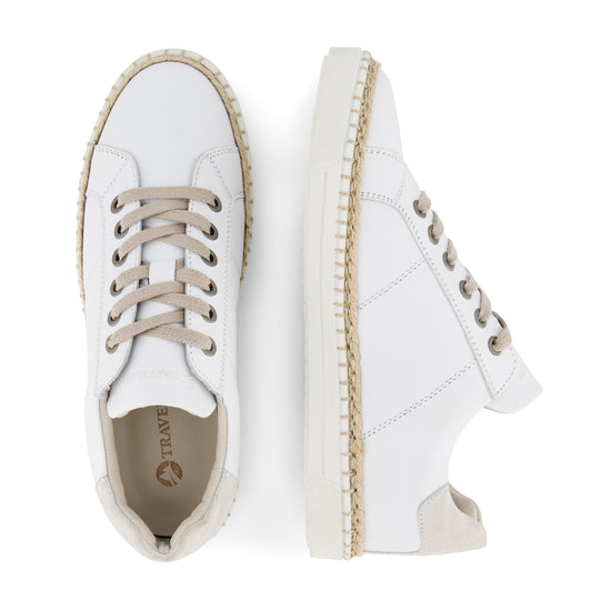 Caen Women - Sneakers - Leather - White UPD
