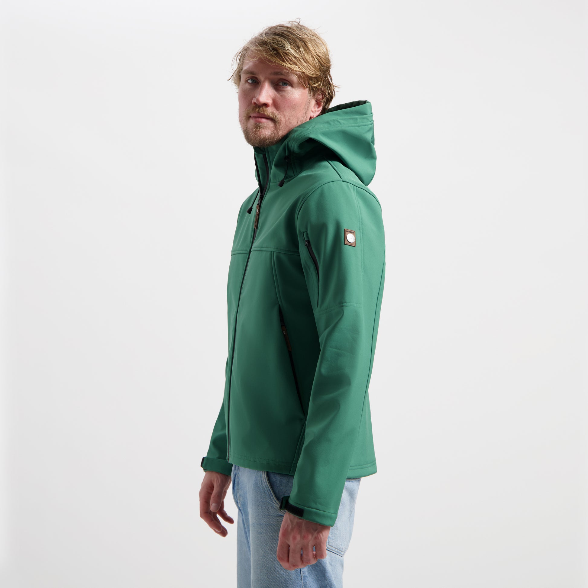 Stian Men - Softshell jacket - Waterproof - Dark green MV