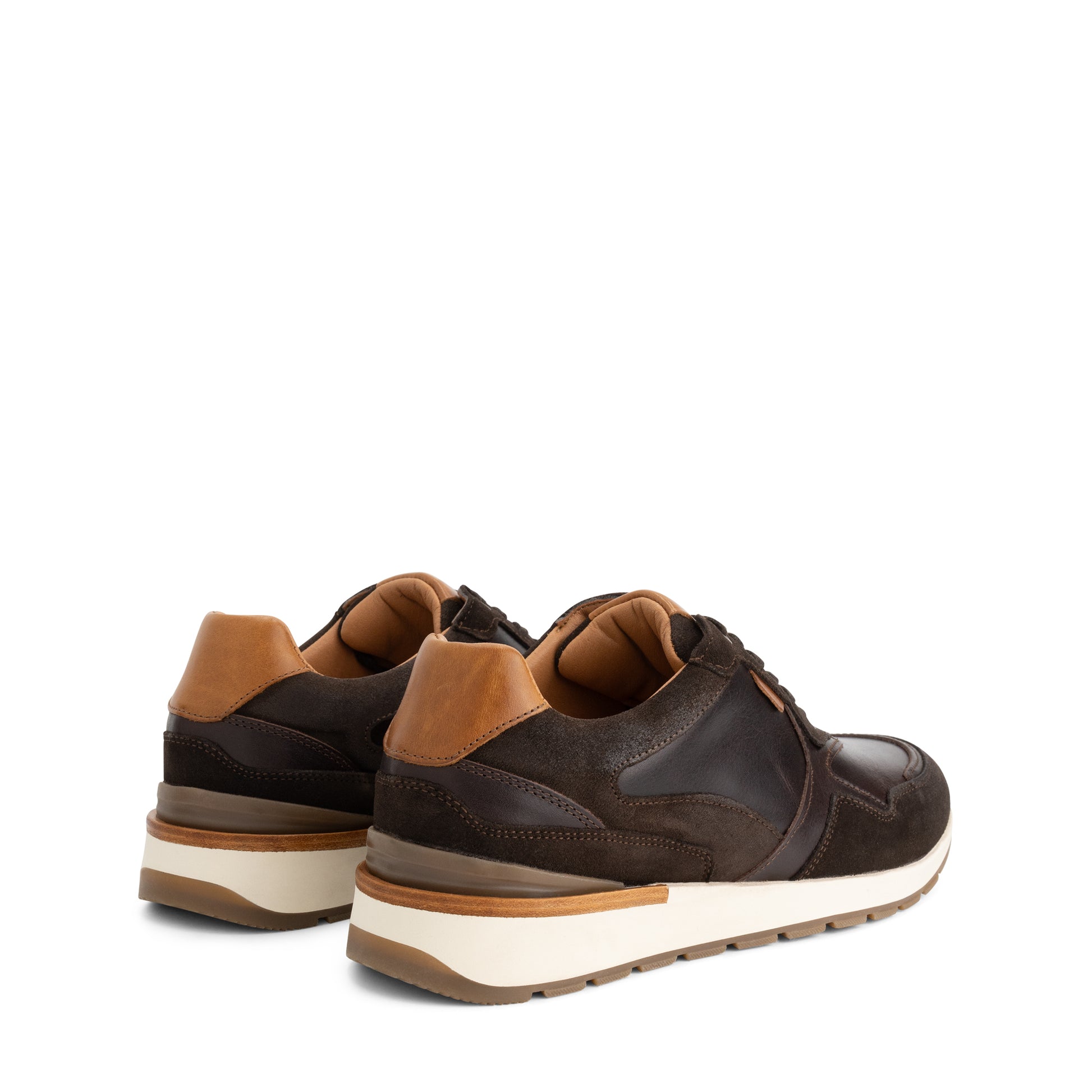 Dalton Men - Sneakers - Leather - Dark brown BD