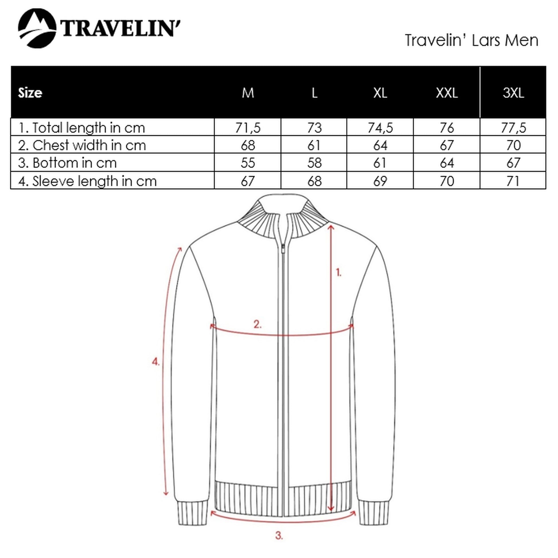 Lars Men - Outdoor cardigan - Sand SC