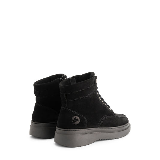 Edmonton Men - Lace-up boots - Wool-lined - Black BD