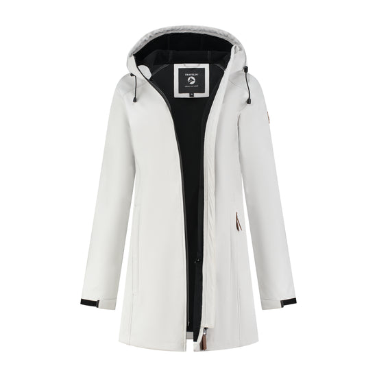 Tuula Women - Softshell jacket - Waterproof - Off-white CVO