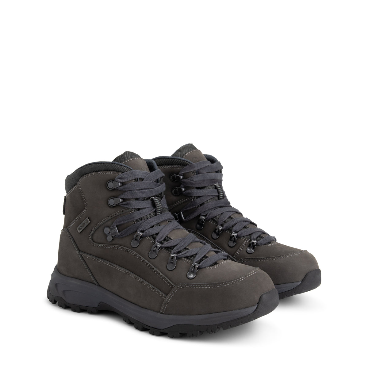 Pello Men - Mid-cut Hiking Shoes - Waterproof - Grey FRD
