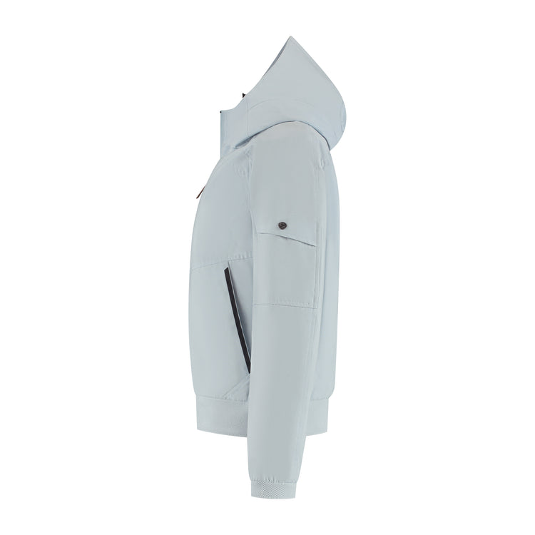 Halle Women - Hardshell jacket - Waterproof - Light blue L