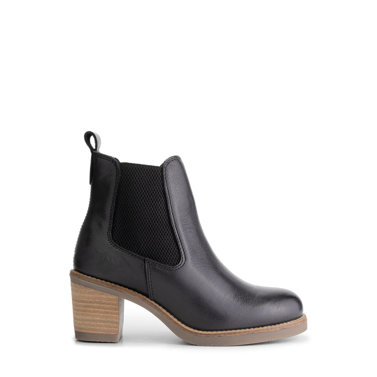 Ivry - Chelsea boot with heel - Women - Black R