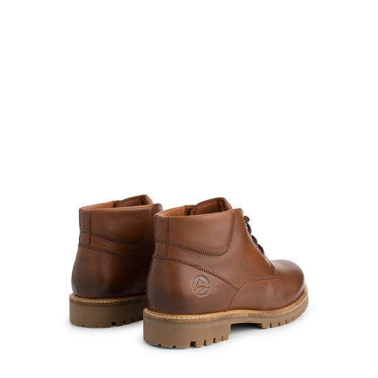 Tohuse Men - Lace-up boots - Leather - Cognac BD