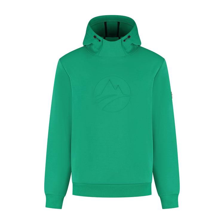 Ivar Men - Outdoor sweater - Hoodie - Dark green F