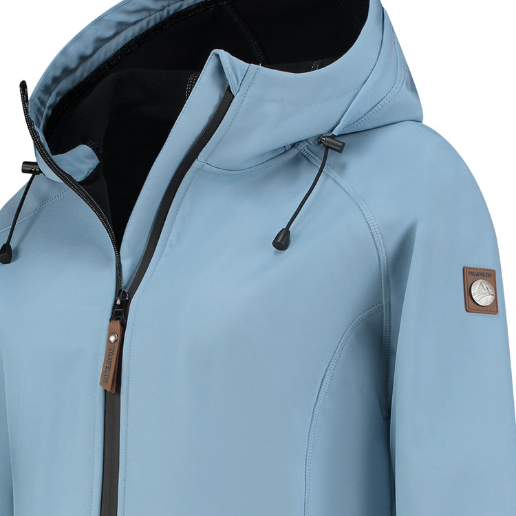 Tuula Women - Softshell jacket - Waterproof - Blue DCB