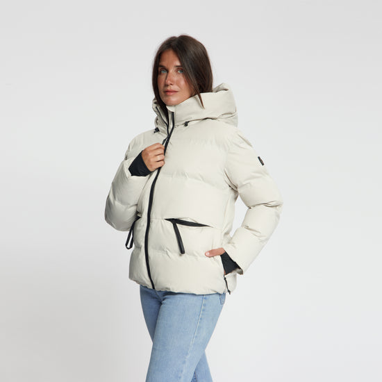 Oliv Women - Puffer Winter Jacket - Waterproof - Sand MV2