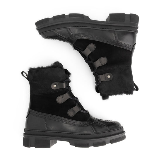 Fernie Women - Winterboots - Wool-lined - Black UPD