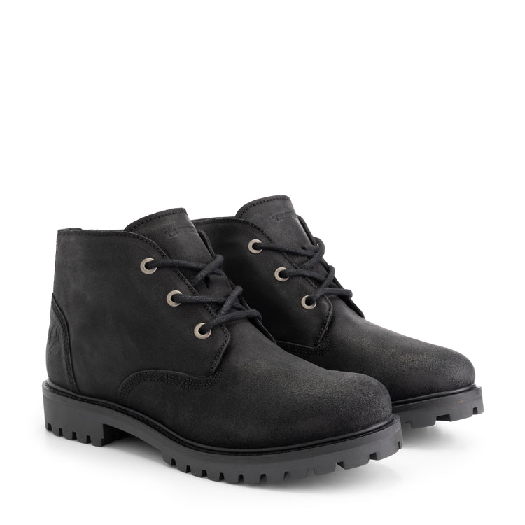 Thorning Men - Lace-up boots - Suede - Black FRD