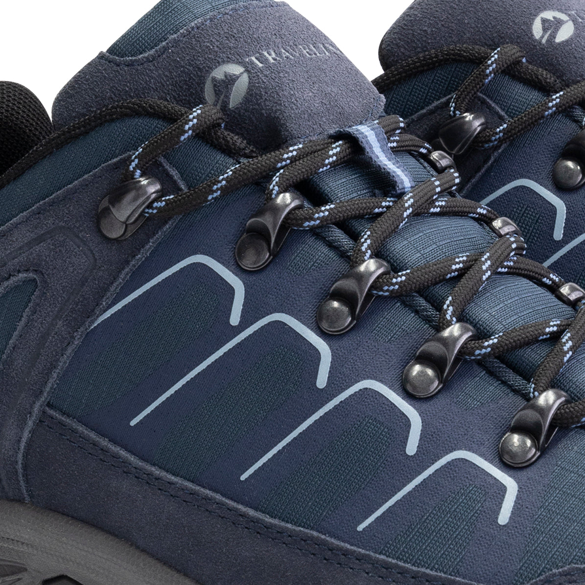 Lokken Men - Low hiking shoes - Waterproof - Blue DFW