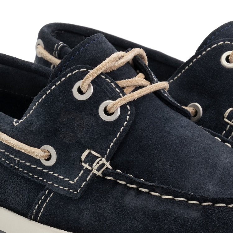 Penzance Women - Boat shoes - Suede - Navy DFW