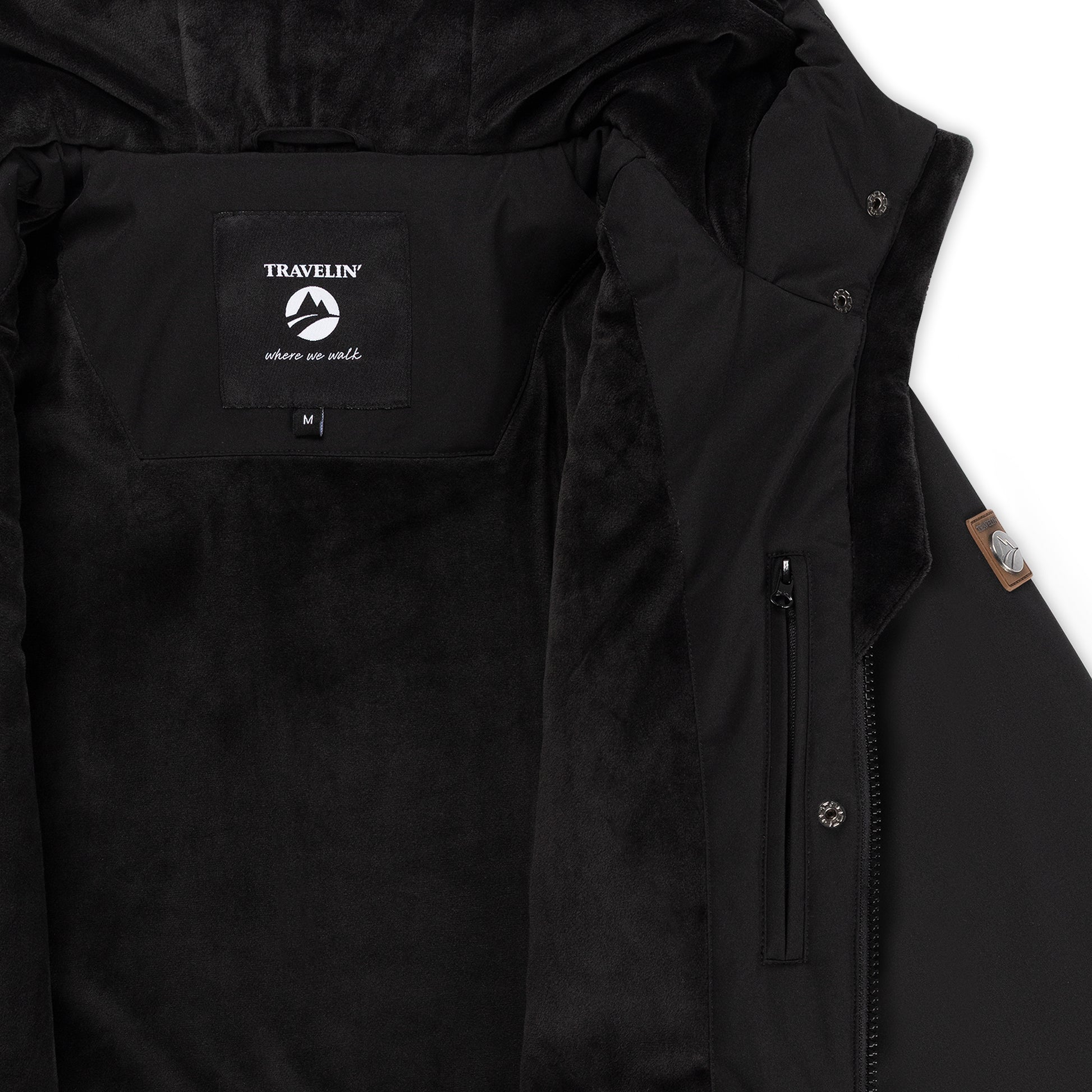 Elina Women - Softshell jacket - Padded - Black DCI