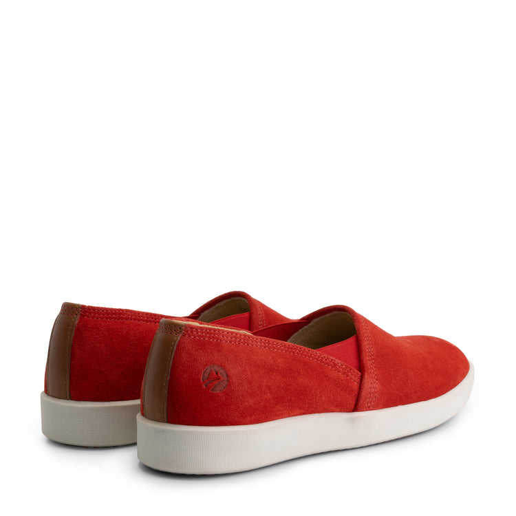 Tours Women - Low-top - Nubuck - Red BD