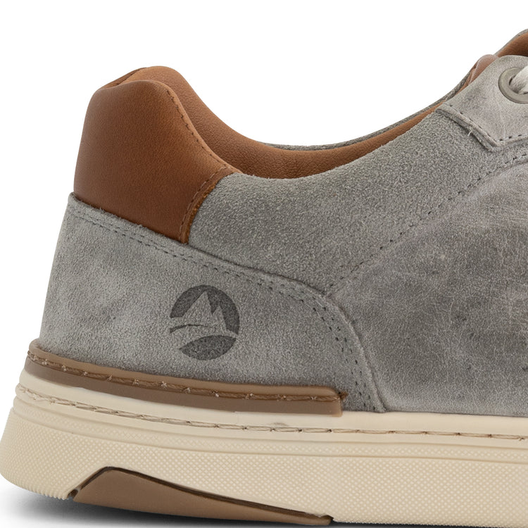 Burnham - Leather sneaker - Men - Grey DFH