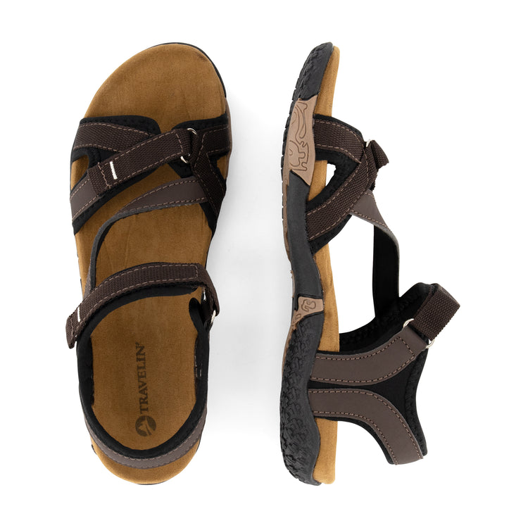 Helsem Women - Hiking sandals - Brown UPD