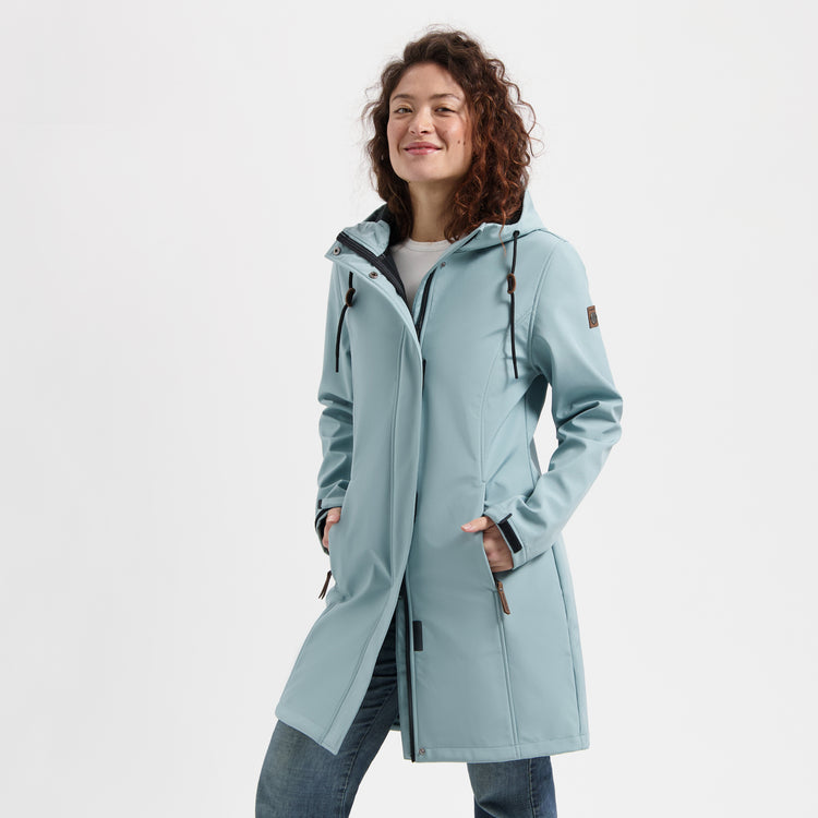 Erika Women - Softshell jacket - Waterproof - Light blue MV
