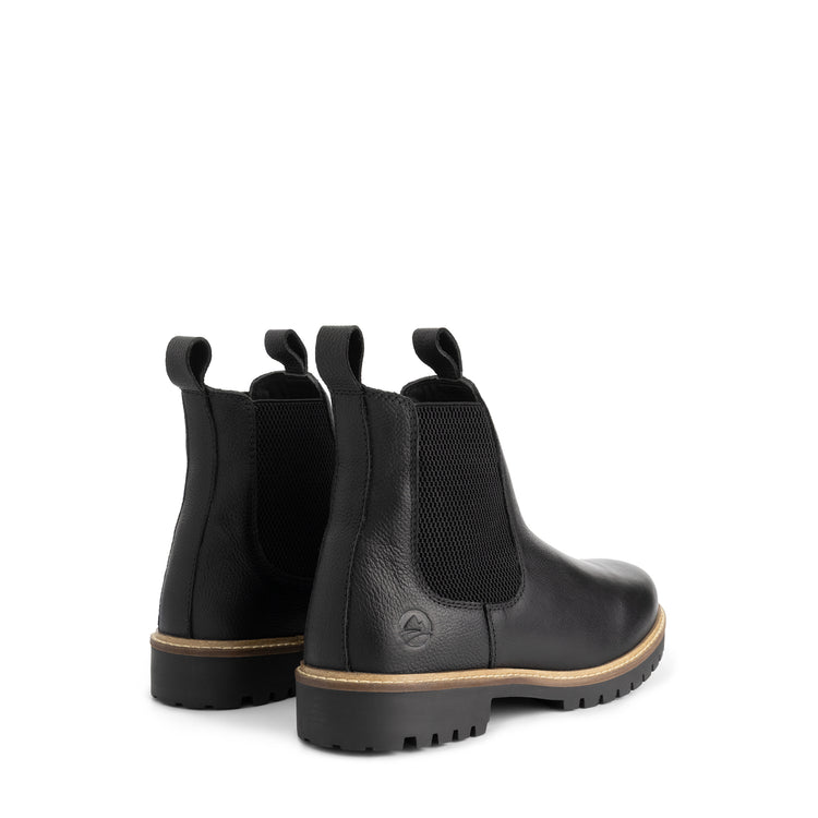 Sirdal Men - Chelsea boots - Wool-lined - Black BD