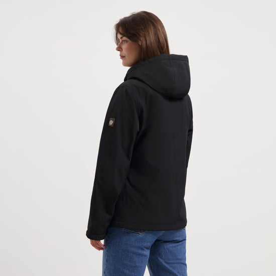 Karina Women - Softshell jacket - Padded - Black MV