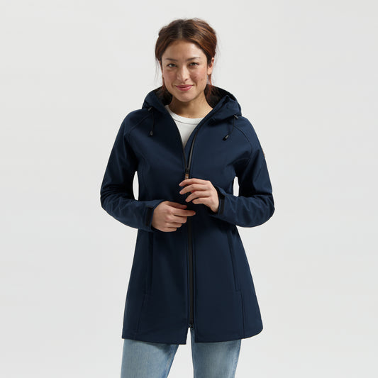 Tuula Women - Softshell jacket - Waterproof - Navy MV