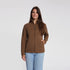 Rut Women - Outdoor Vest - Fleece - Dark Brown MV