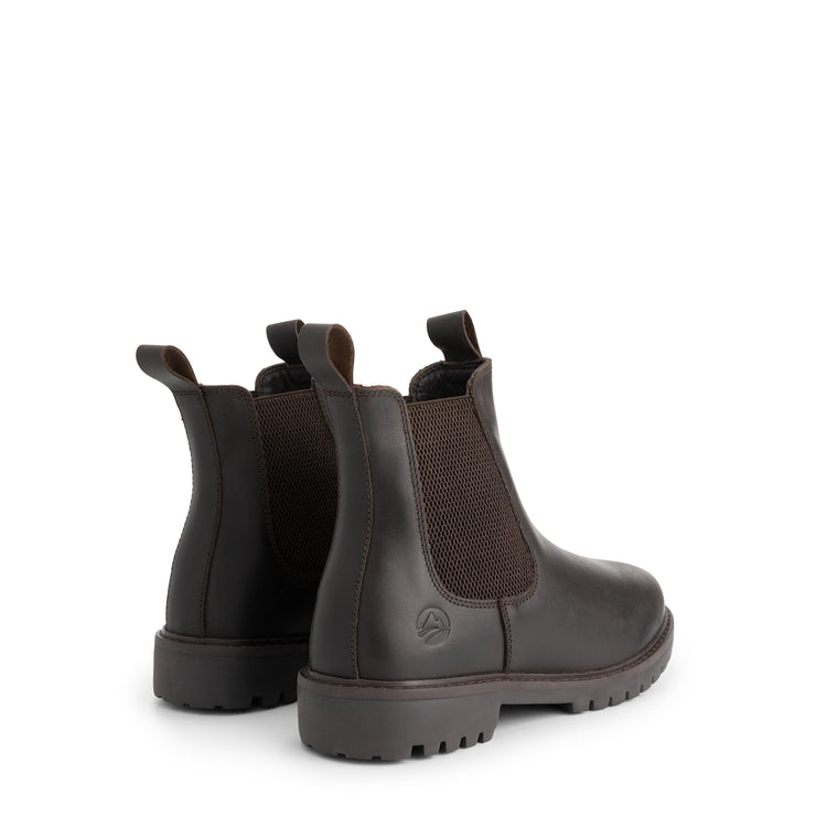 Sandnes Men - Chelsea boots - Wool-lined - Dark brown BD