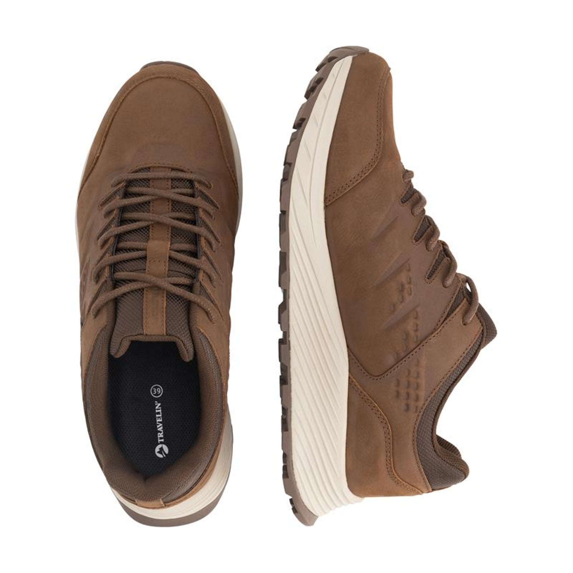 Stege Women - Low hiking shoes - Waterproof - Dark brown UPD