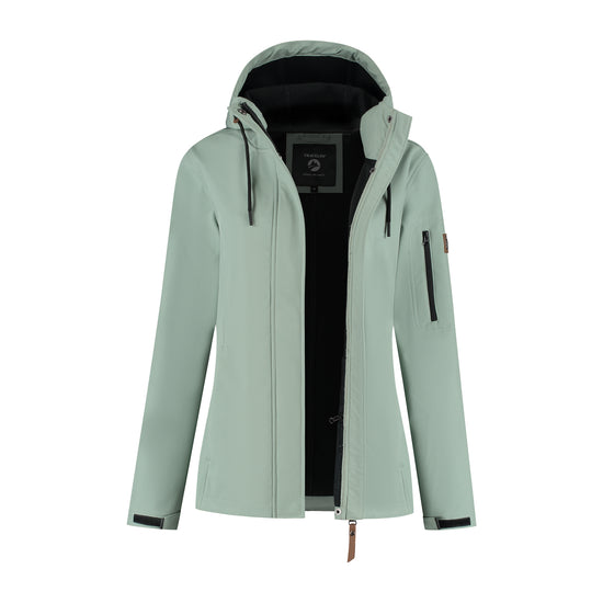 Malika Women - Softshell jacket - Waterproof - Green CVO