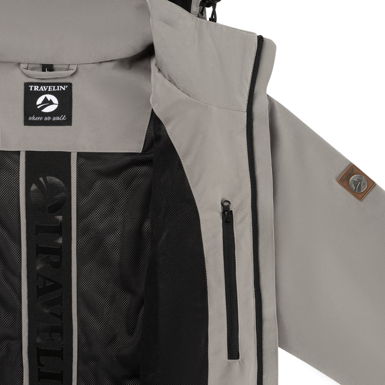 Davin Men - Softshell jacket - Waterproof - Grey DCI