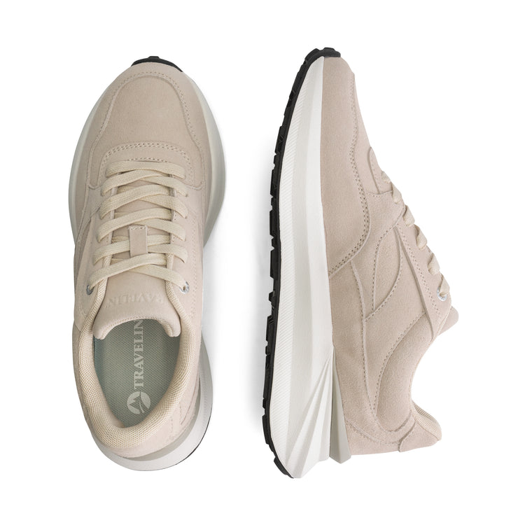 Ripley - Suede sneaker - Women - Sand UPD
