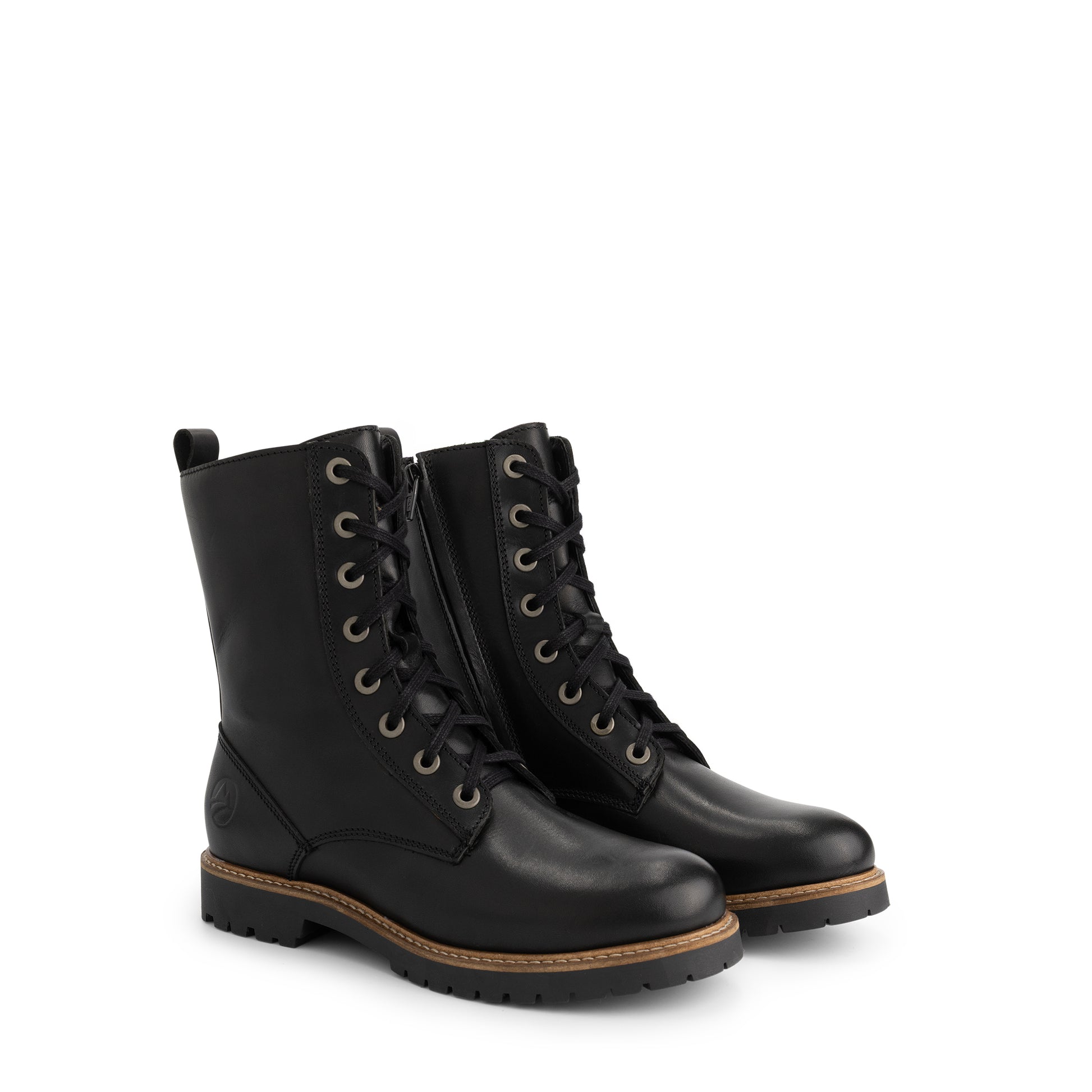 Forsol Women - Lace-up boots - Leather - Black FRD