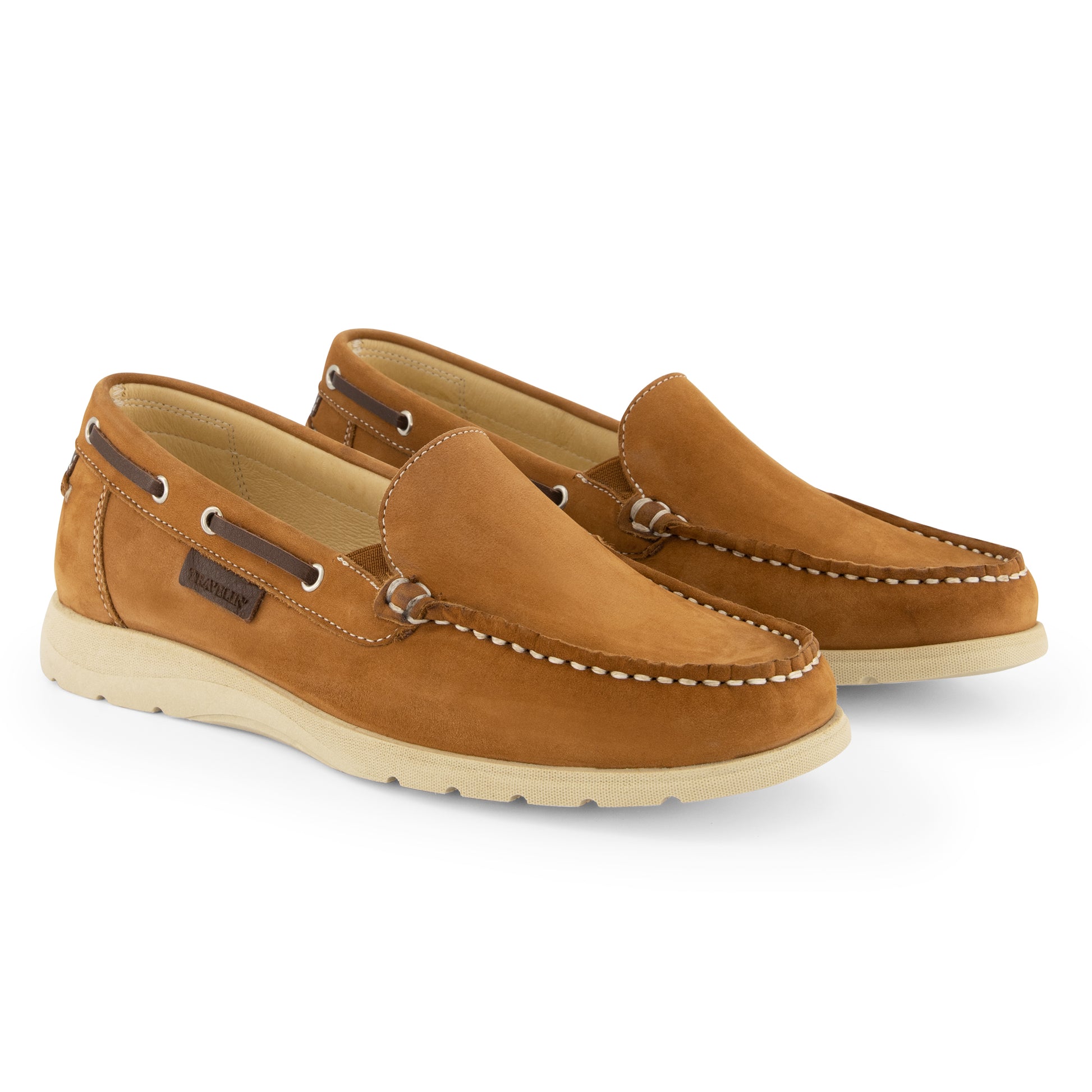 Seatown Women - Slip-ons - Nubuck - Cognac FRD