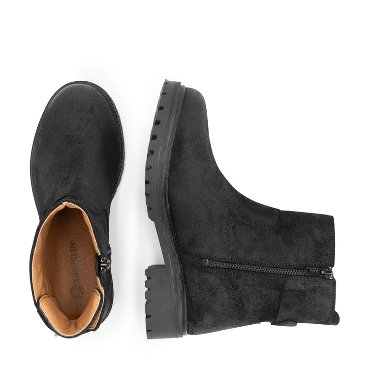 Honefoss boots - Suede ankle boots - Black UPD