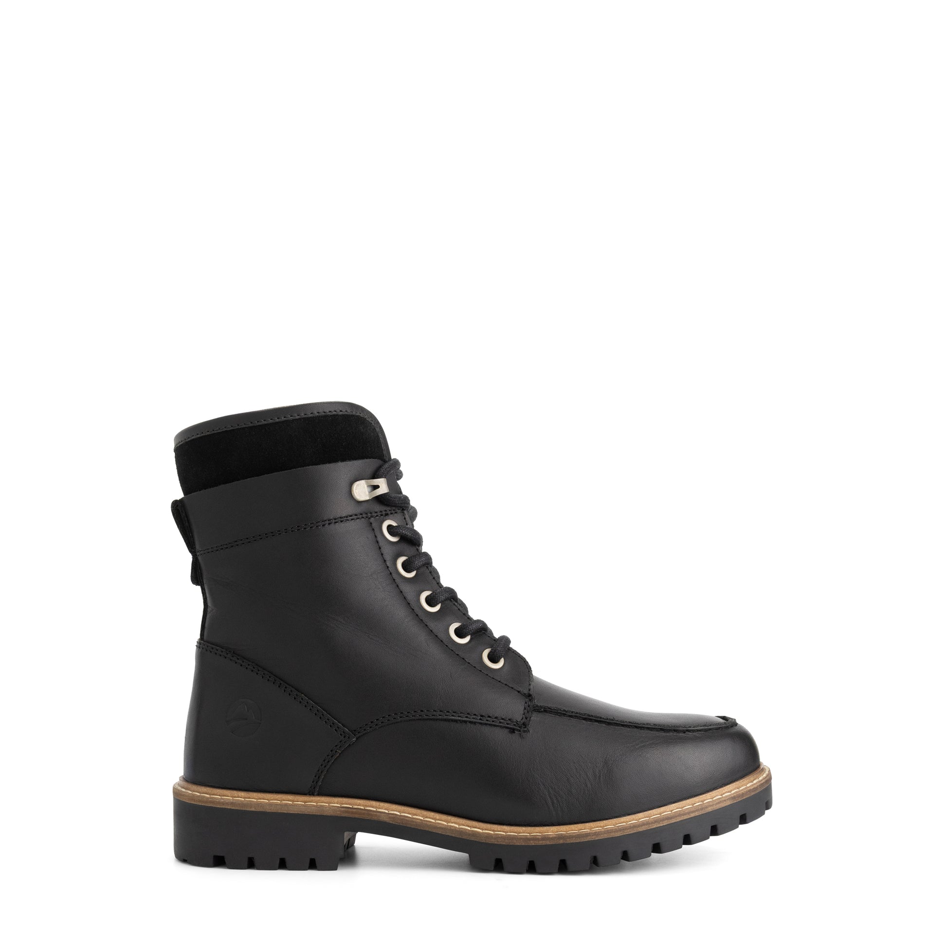 Langstrand Men - Lace-up boots - Wool-lined - Black R